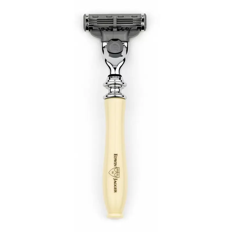 Edwin Jagger Chatsworth Gillette® Mach 3 Razor, Ivory