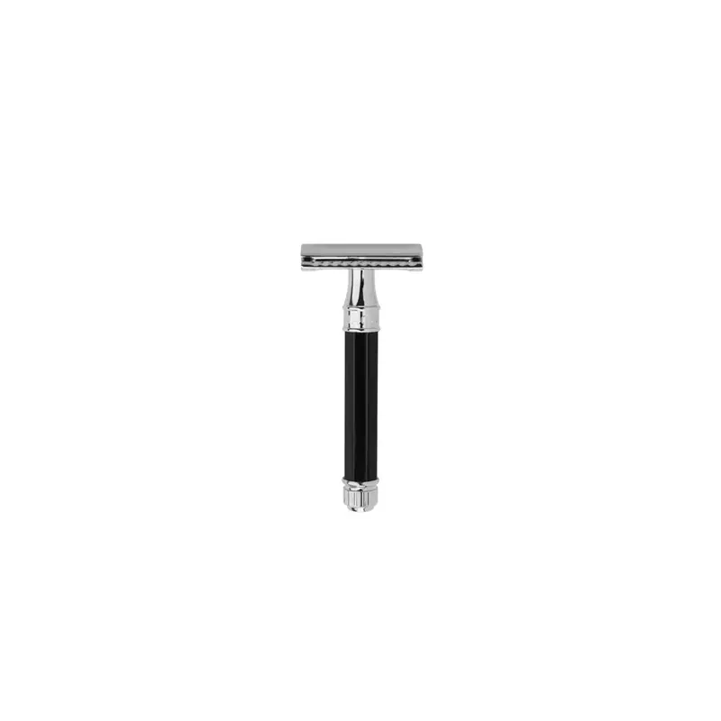 Edwin Jagger Double Edge Safety Razor - Ebony, Octagonal