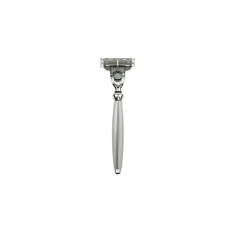 Edwin Jagger Gillette® Mach3® Razor Bulbous Satin Chrome