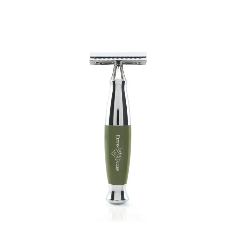 Edwin Jagger Green & Chrome DE Safety Razor