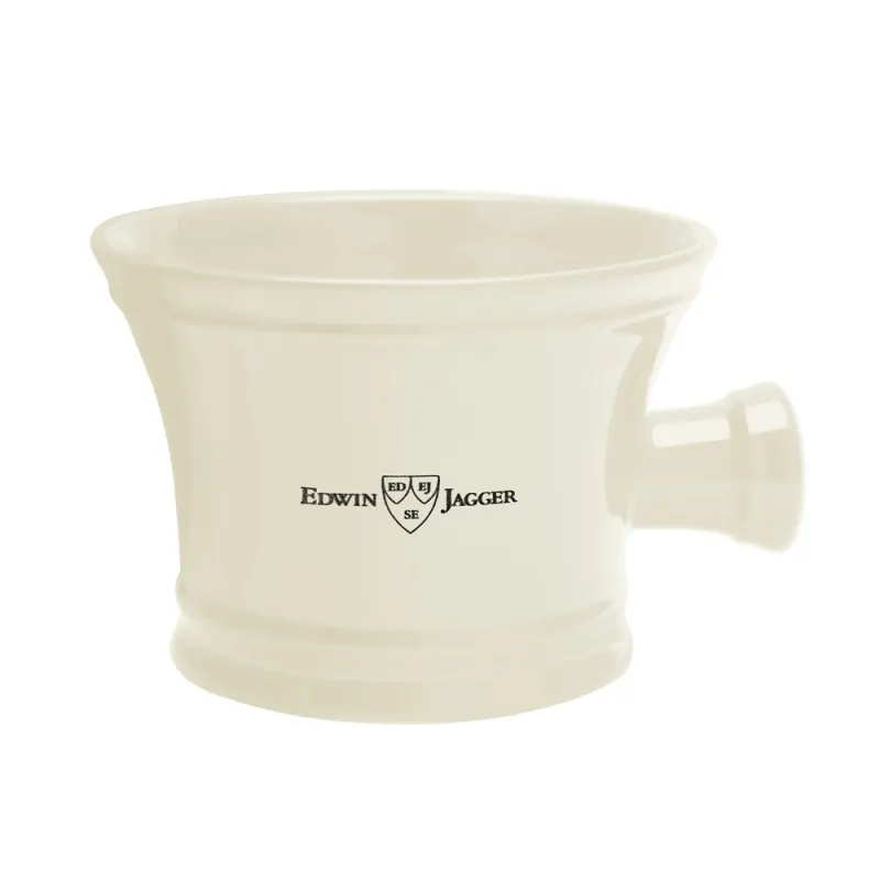 Edwin Jagger Porcelain Shaving Bowl Ivory (Handle)