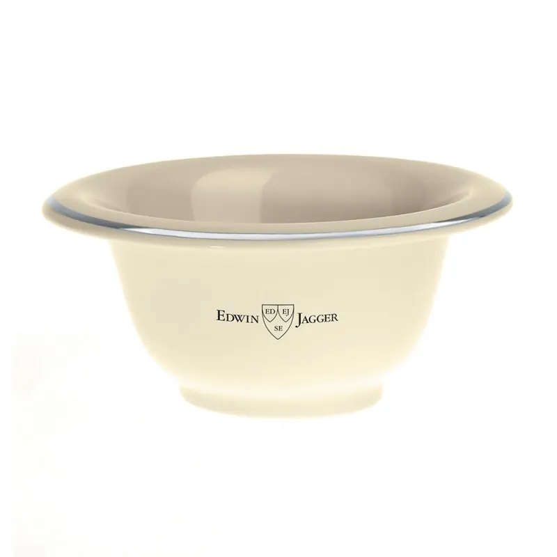 Edwin Jagger Porcelain Shaving Bowl Ivory