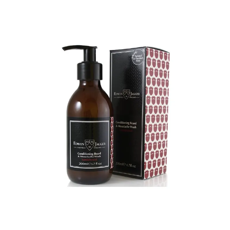 Edwin Jagger Sandalwood Beard & Moustache Wash 200ml