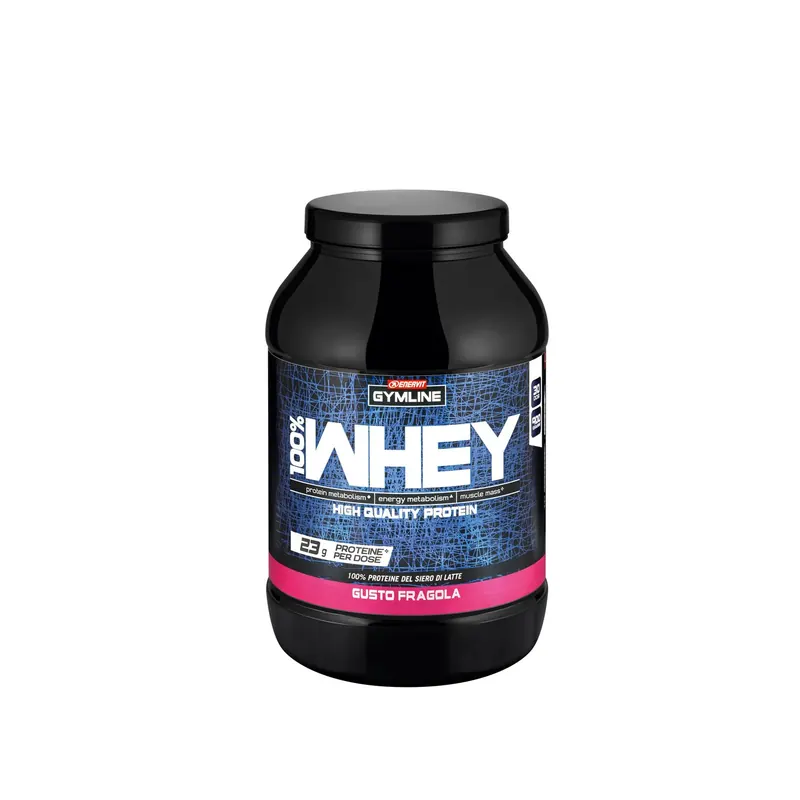 ENERVIT® Gymline 100% Whey Protein Fragola