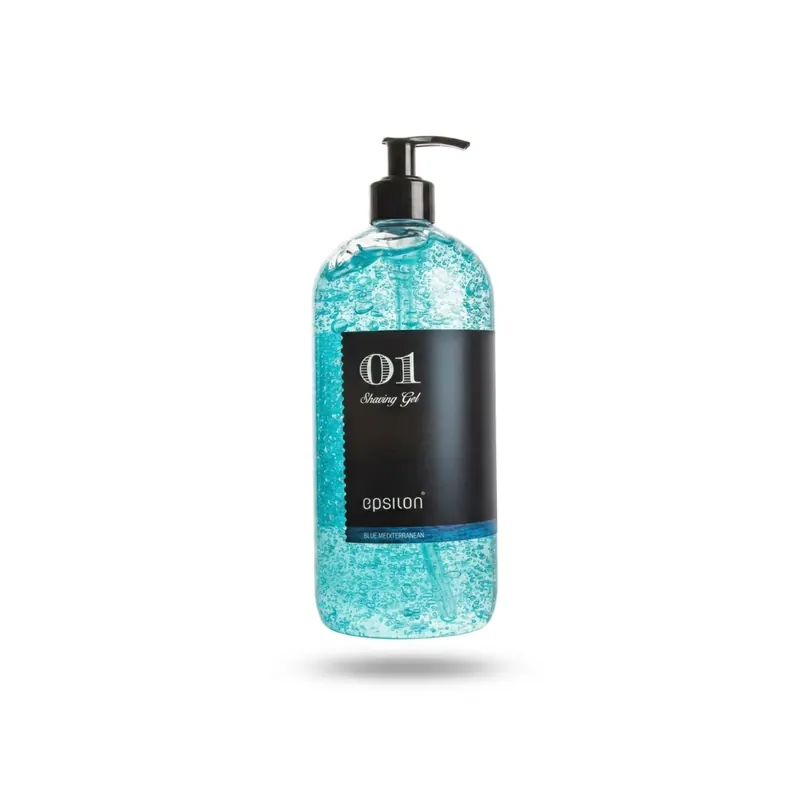 Epsilon Blue Mediterranean Transparent Shaving Gel 1L