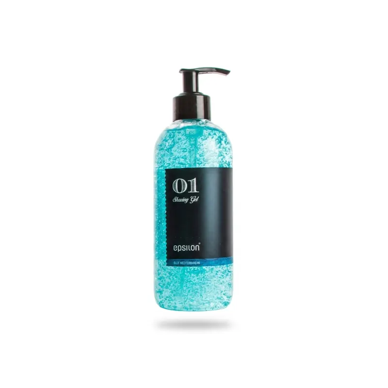 Epsilon Blue Mediterranean Transparent Shaving Gel 250ml