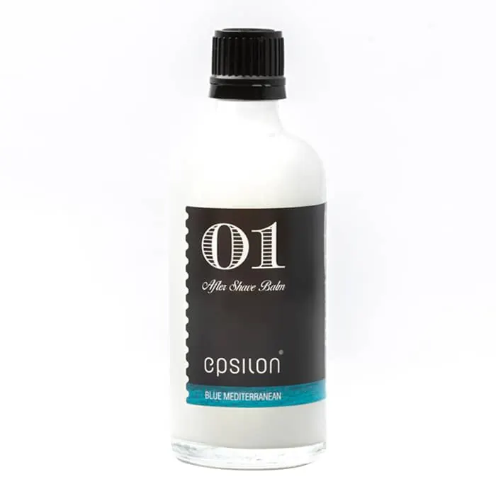 Epsilon dopobarba balsamo Blue Mediterranean senza alcool 100ml