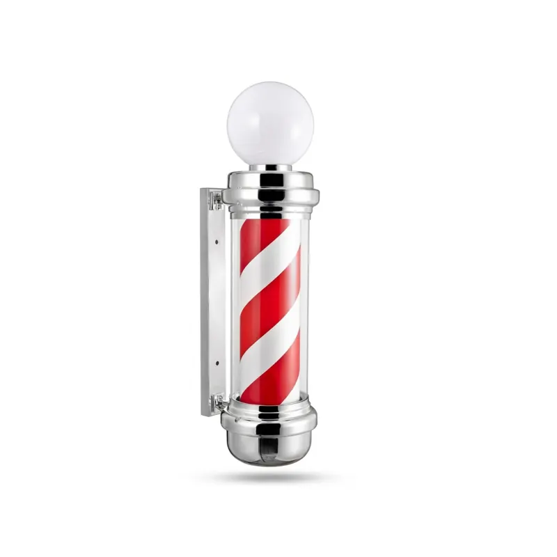 Epsilon Red & White Barberpole with Sphere