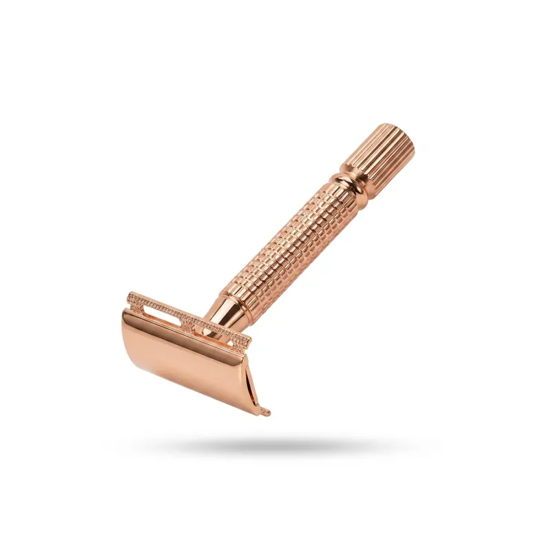 Epsilon Rose Gold Safety Razor
