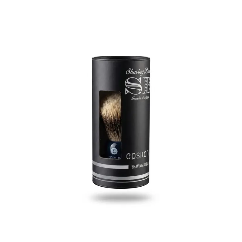 Epsilon Two Band Badger ''Fan Shape''Shaving Brush Blue 49/26mm
