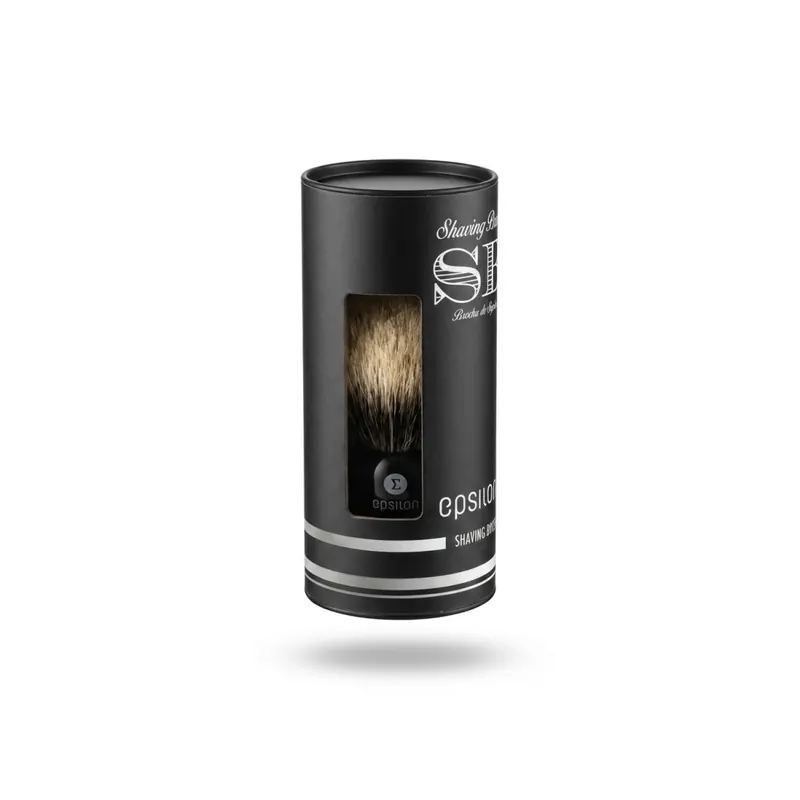 Epsilon Two Band Badger Shaving Brush Blue 52/26mm