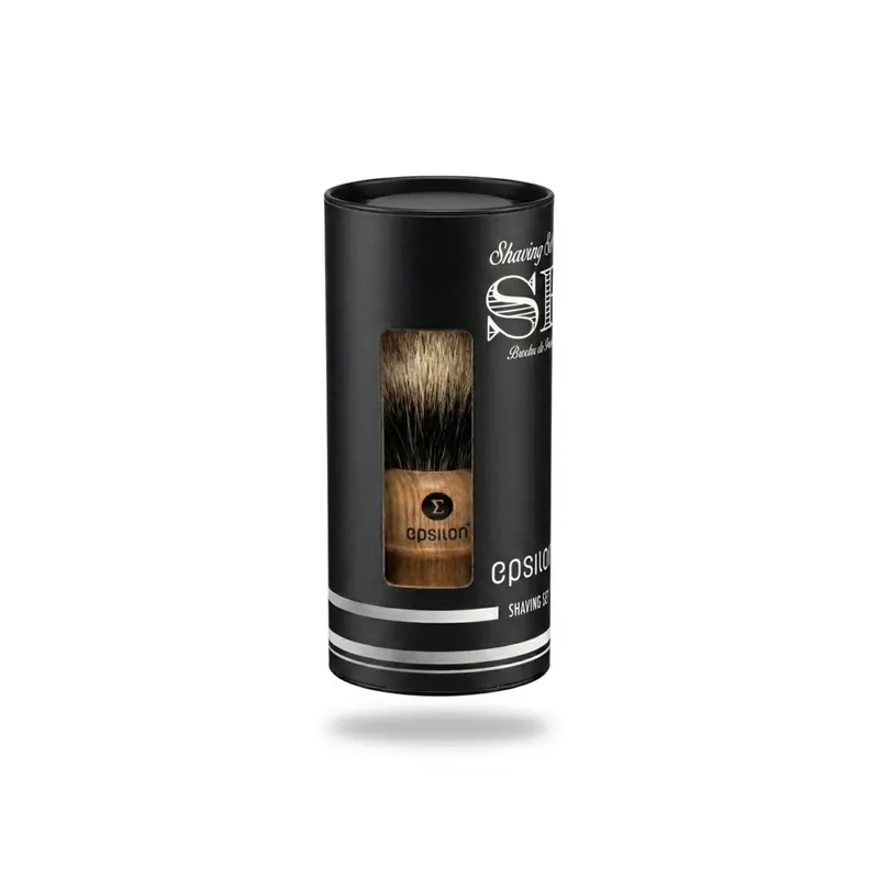 Epsilon Two Band Badger Shaving Brush Wooden 26/55mm