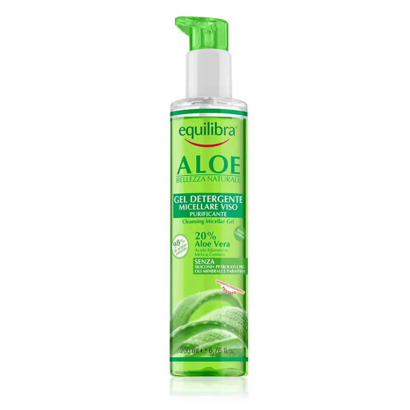 Equilibra® ALOE Gel Detergente Micellare Viso