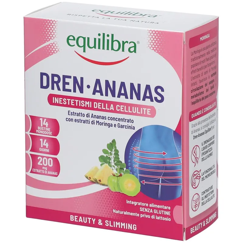 Equilibra® DREN ANANAS Inestetismi Della Cellulite