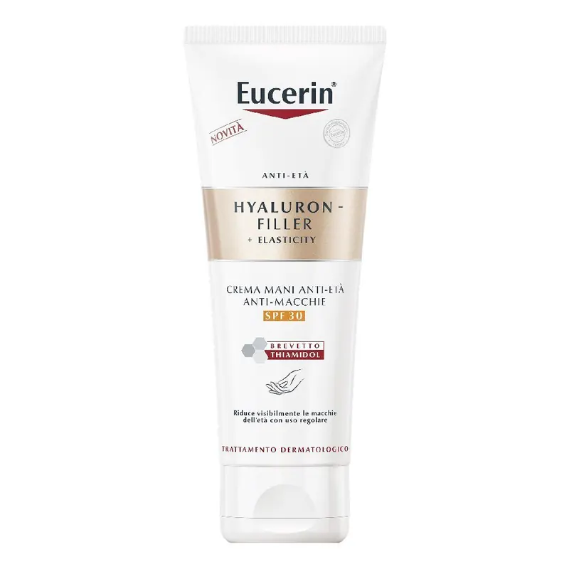 Eucerin® Hyaluron-Filler + Elasticity Crema Mani SPF 30