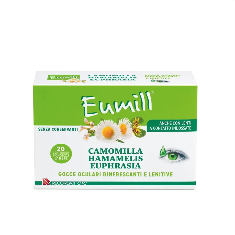 Eumill Gocce Oculari Rinfrescanti e Lenitive