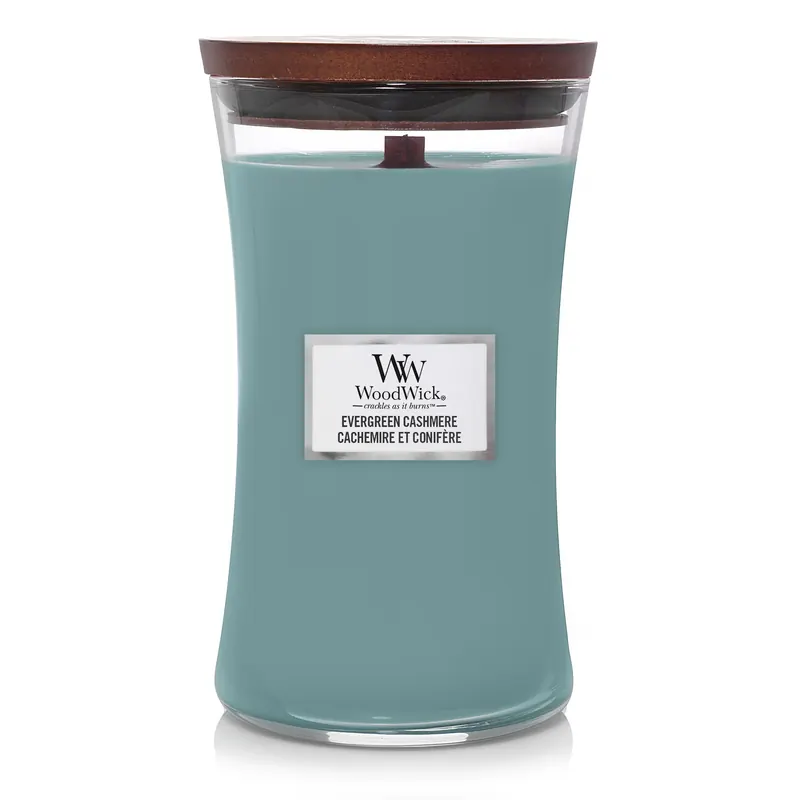 Evergreen Cashmere LARGE WOODWICK | Pinalli