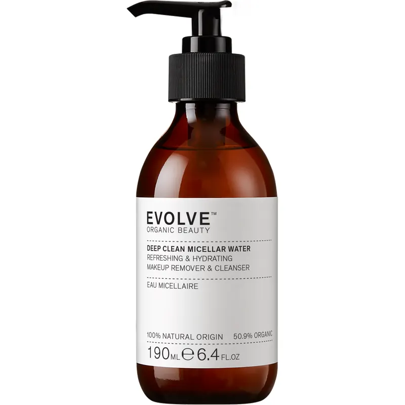 Evolve Organic Beauty 2in1 Liquid Crystal Micellic Cleanser, 190 ml