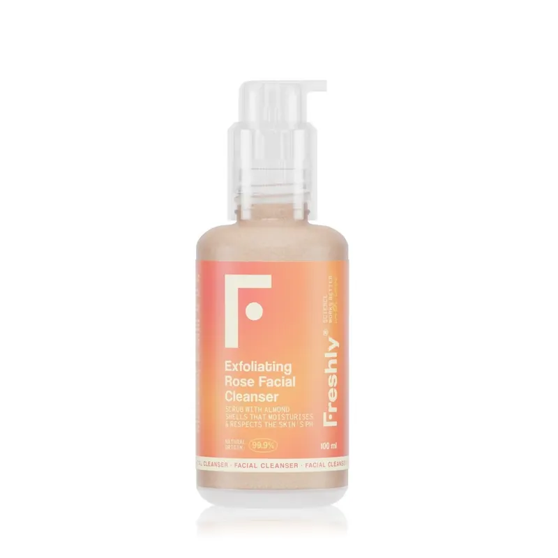 Exfoliating Rose Facial Cleanser FRESHLY COSMETICS | Pinalli