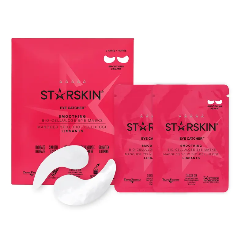 EYE CATCHER™ Smoothing Bio-Cellulose Eye Masks STARSKIN | Pinalli
