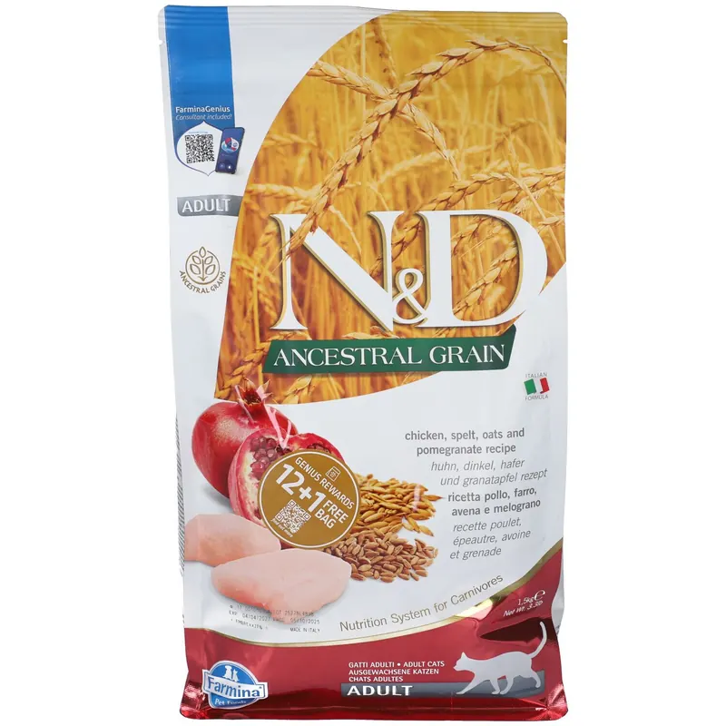 Farmina® N&D Ancestral Grain Chicken & Pomegranate Adult