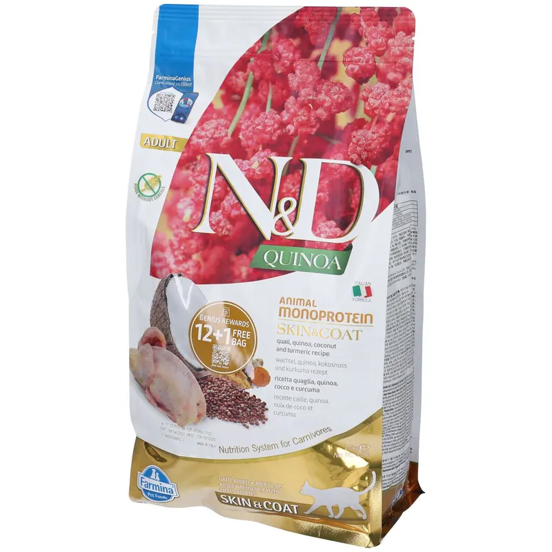 Farmina® N&D Quinoa Skin & Coat Quail