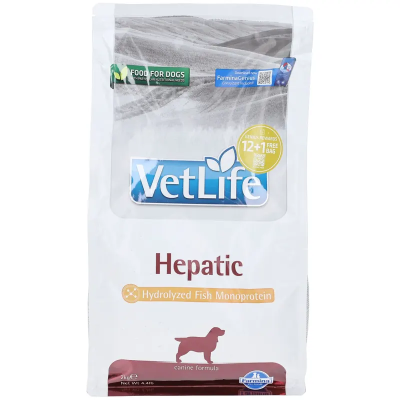 Farmina VetLife Hepatic Crocchette per Cani 2 KG