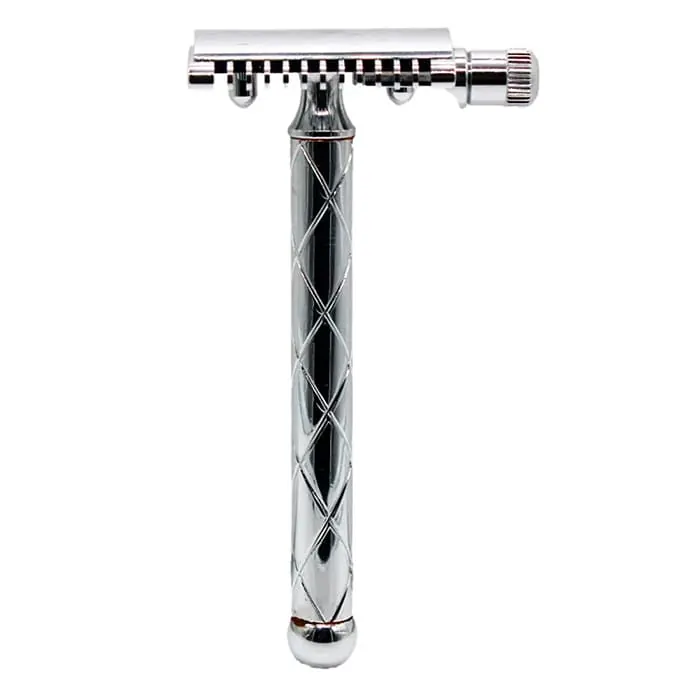 Fatip Shavette Chrome Original 2 in 1 pettine aperto