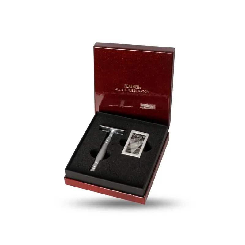 Feather Stainless Steel Safety Razor ASD-D2