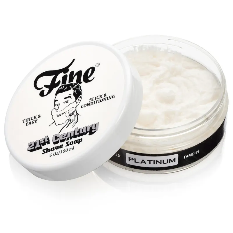 Fine Accoutrements Platinum 21st Century Shaving Soap 150ml