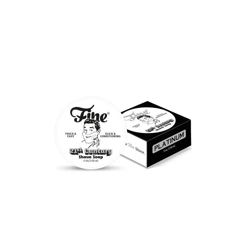 Fine Accoutrements Shaving Soap Platinum 150ml