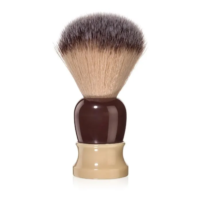 Fine pennello da barba sintetico classic Crimson and Ivory 20mm