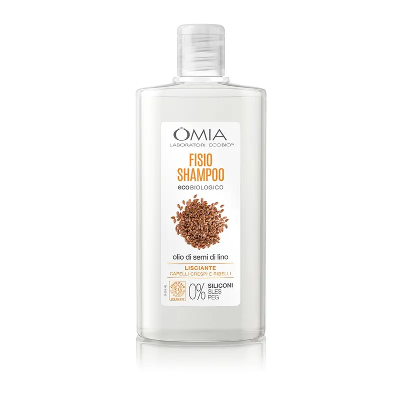 Fisio Shampoo con Olio di Semi di Lino