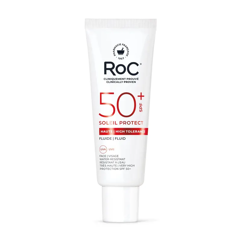 Fluido Solare Viso Elevata Tollerabilità SPF50 ROC | Pinalli