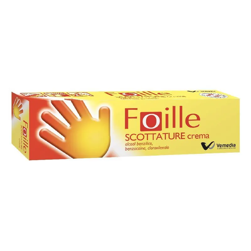 Foille Crema Per Ustioni Bruciature e Scottature Domestiche