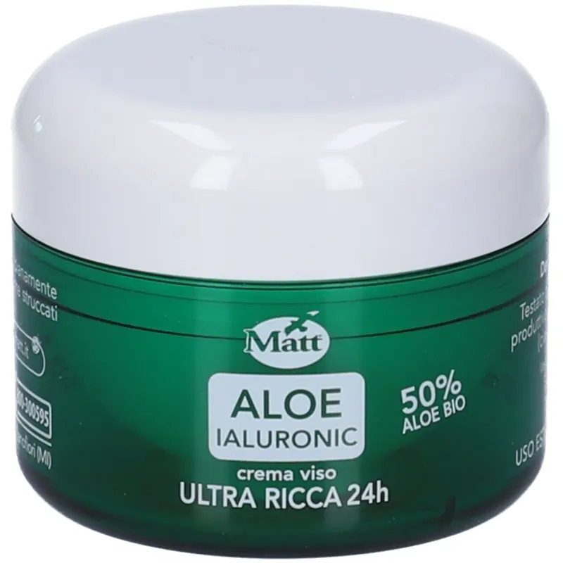 FORSAN® Aloe Ialuronic Crema Viso Ultra Ricca 24h- Risparmia il 10% con il codice: aed0926