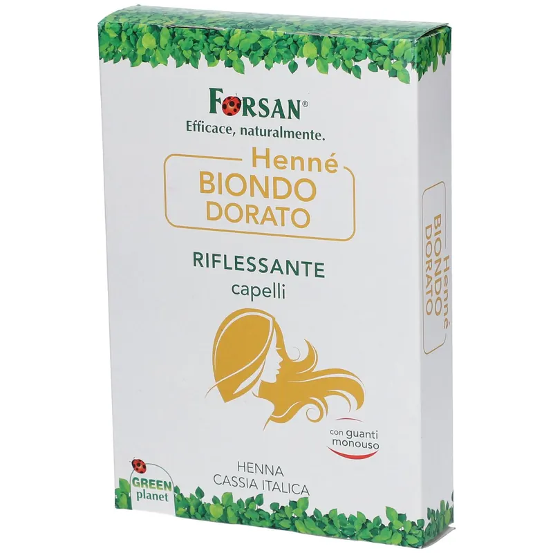 FORSAN® Hennè Biondo Dorato- Risparmia il 10% con il codice: aed0926