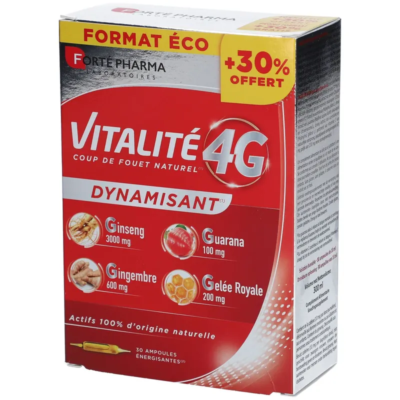 Forté Pharma Vitalité 4G Formato Promo