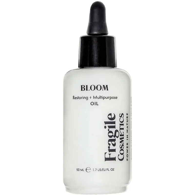 Fragile Cosmetics BLOOM Olio Ristrutturante + Multiuso, 50 ml