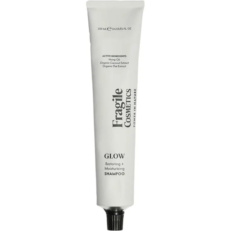 Fragile Cosmetics GLOW Shampoo Rigenerante + Idratante, 100 ml
