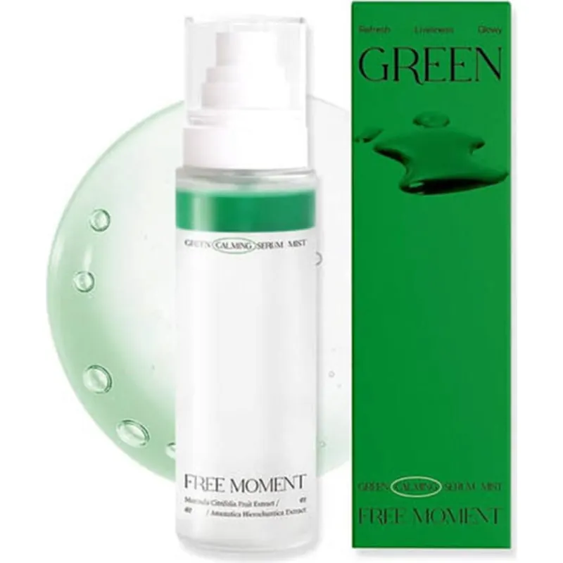 FREE MOMENT Green Calming Serum Mist, 100 ml