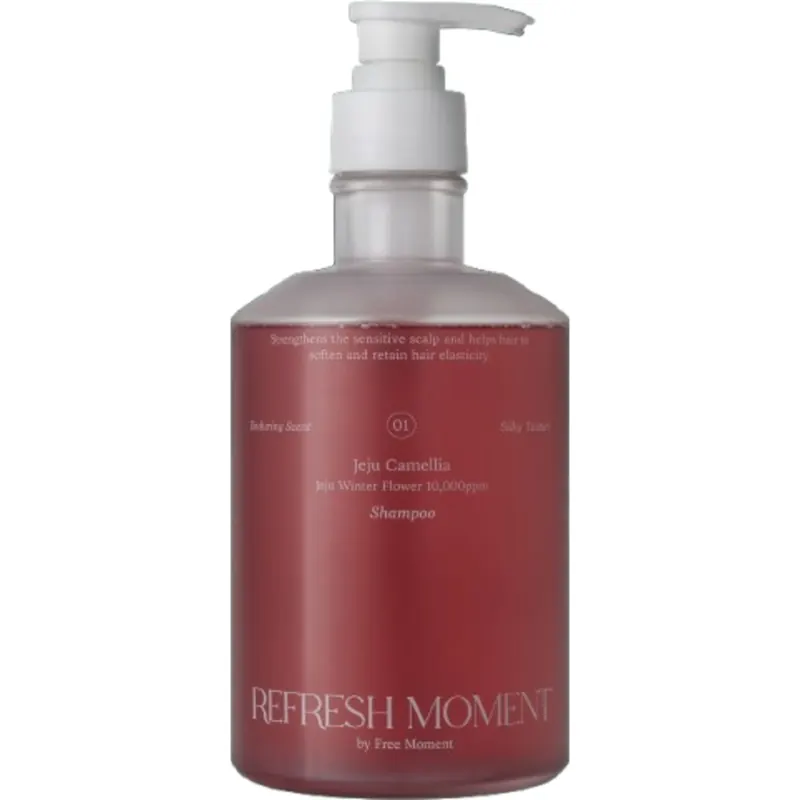 FREE MOMENT REFRESH MOMENT Perfume Shampoo, 01 Jeju Camellia (500 ml)