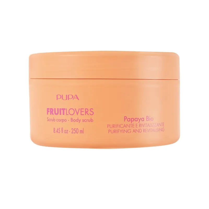 Fruit Lovers Scrub Corpo - Papaya Bio 250ml PUPA | Pinalli