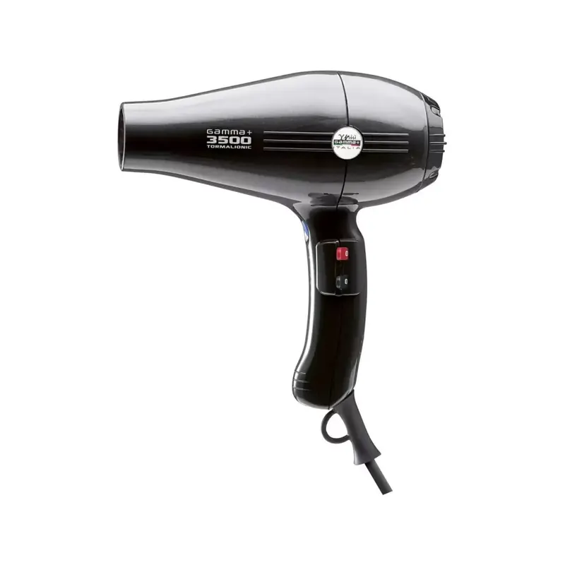 Gamma+ Black 3500 Tormalionic Hairdryer