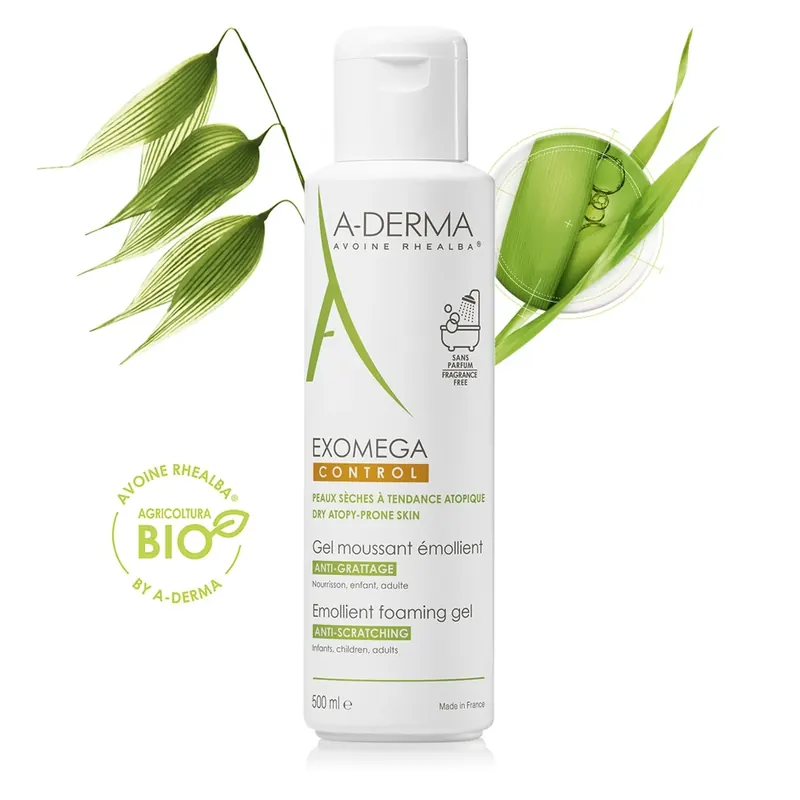 Gel Detergente Emolliente 500ml ADERMA | Pinalli