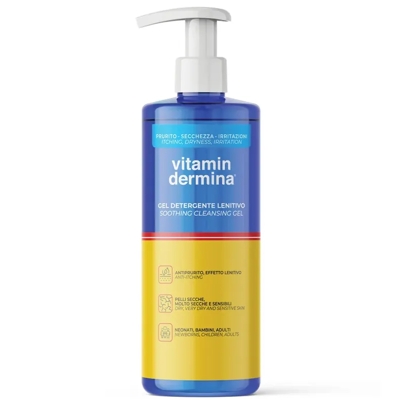 Gel Detergente Lenitivo 500ml VITAMINDERMINA | Pinalli