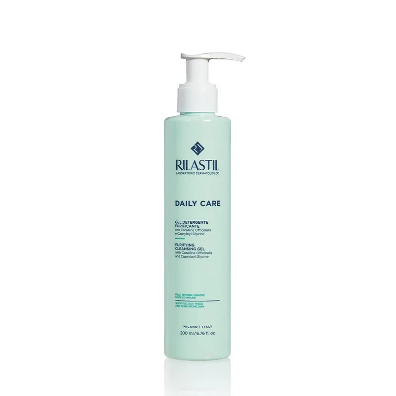 Gel detergente pelle mista grassa 200ml RILASTIL | Pinalli