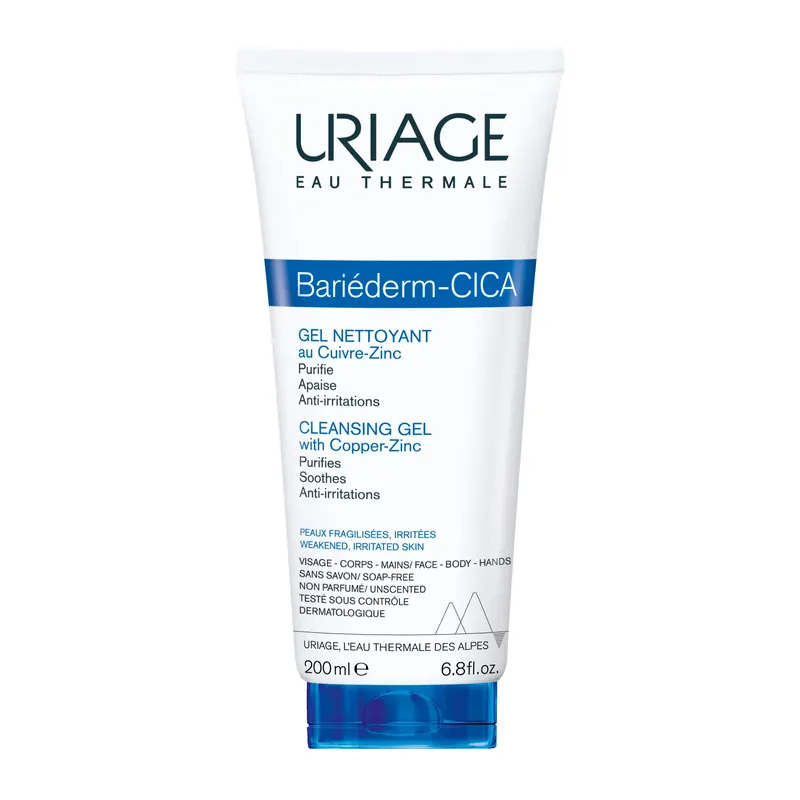 Gel Detergente Viso e Corpo 200ml URIAGE | Pinalli