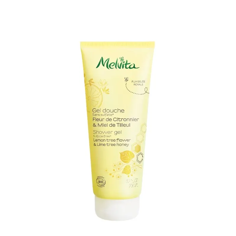 Gel Douche Fleur de Citronnier & Miel de Tilleul BIO MELVITA | Pinalli