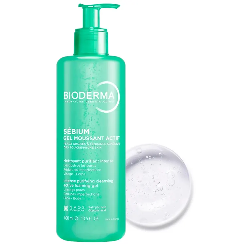 Gel Moussant Gel detergente purificante BIODERMA | Pinalli